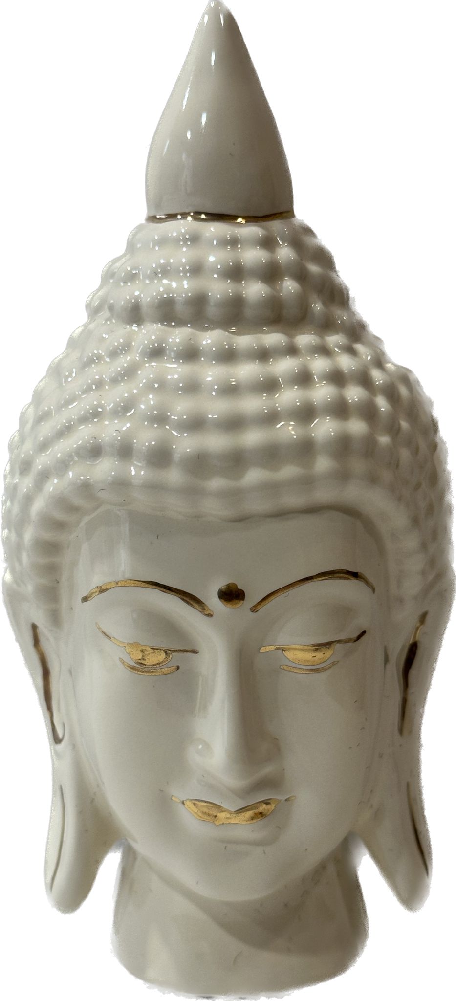 Buddha Face - White