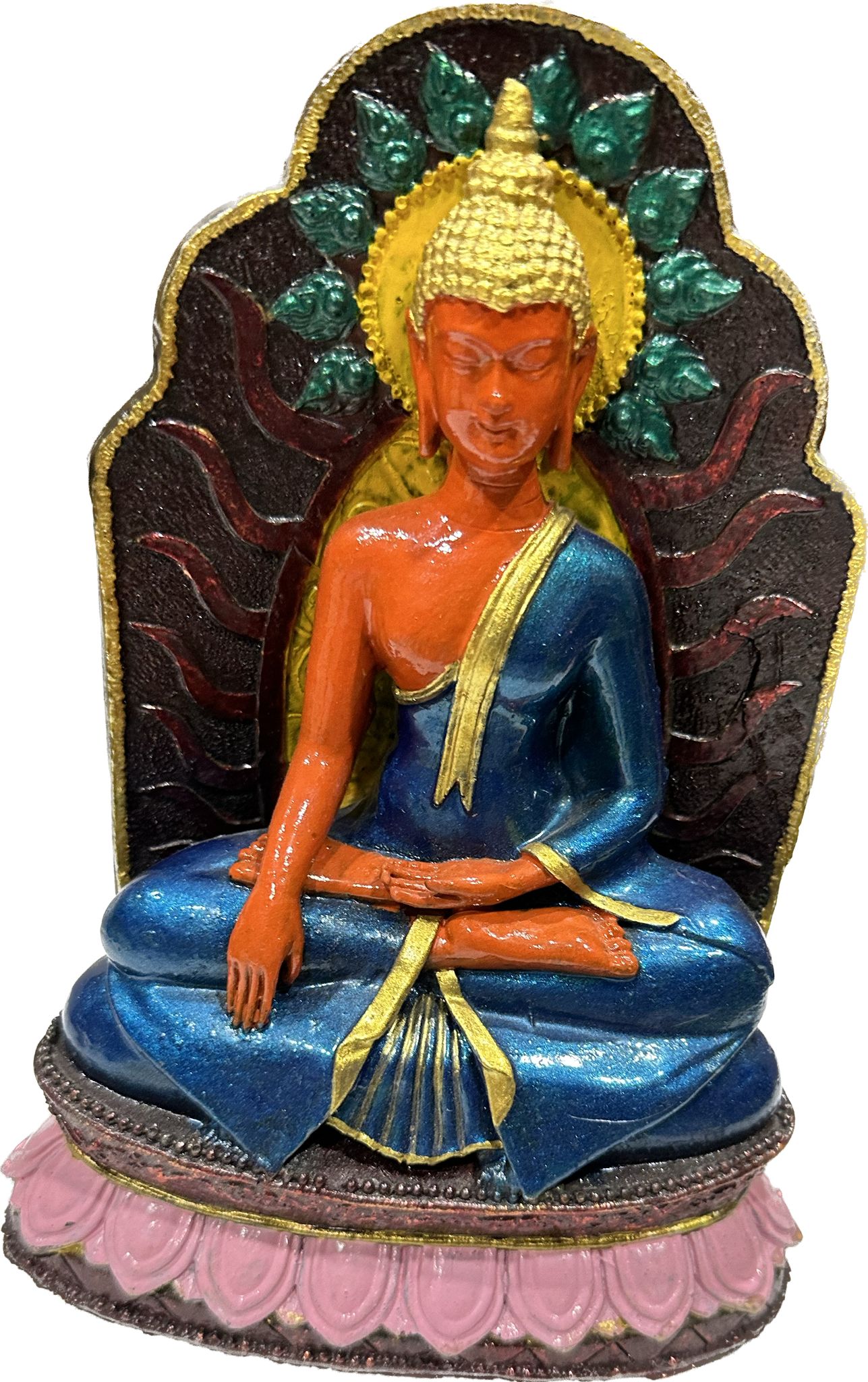 Buddha - Small, Blue