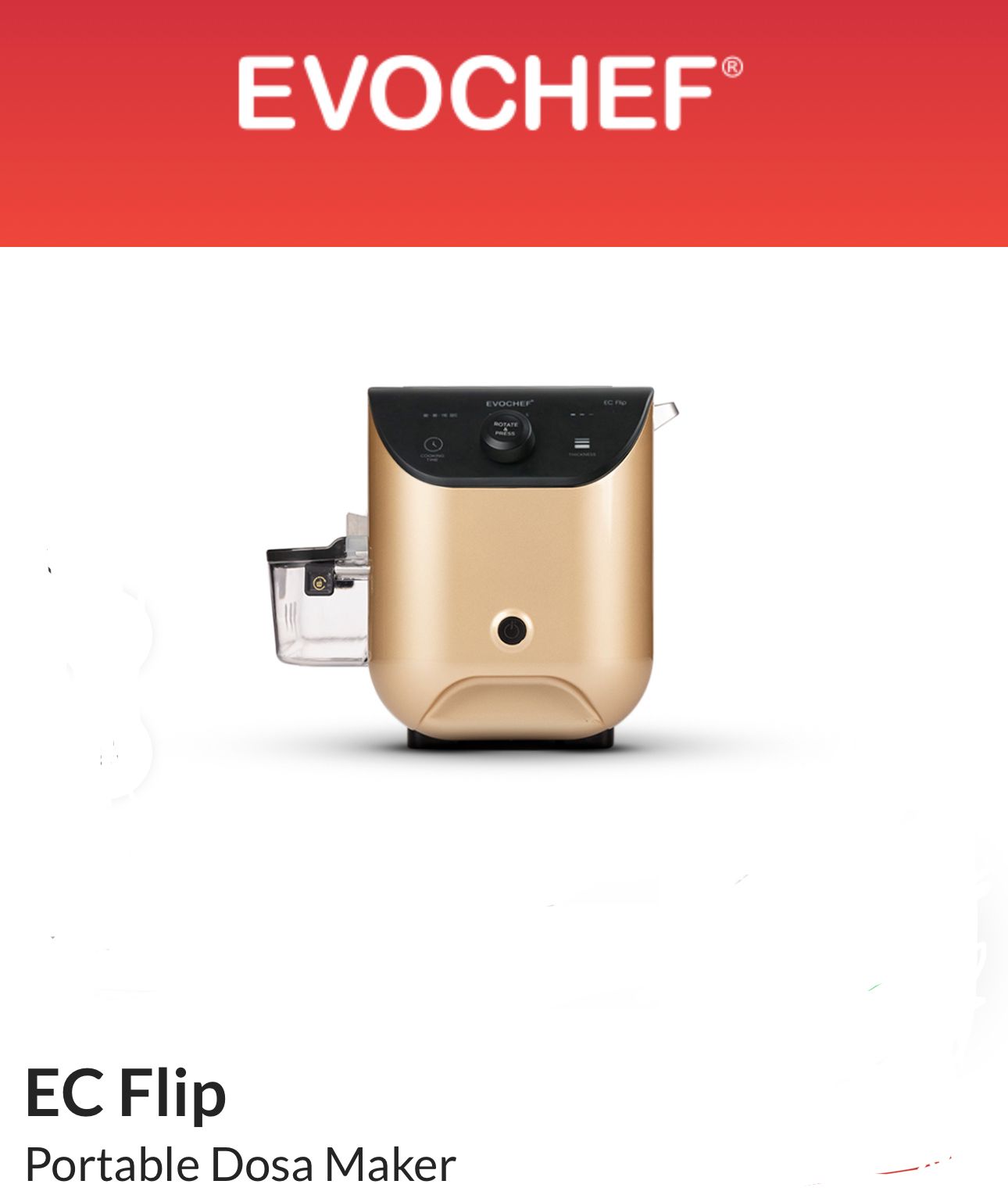 Dosa Maker - EvoChef