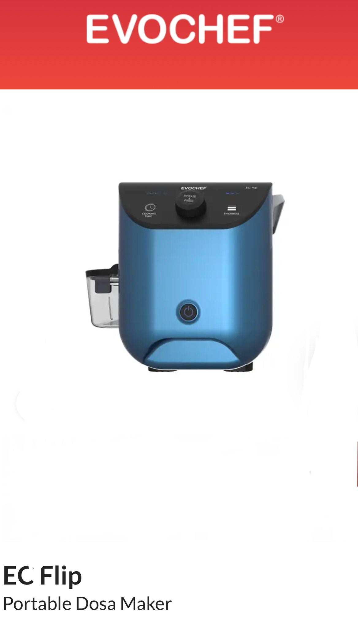 Dosa Maker - EvoChef