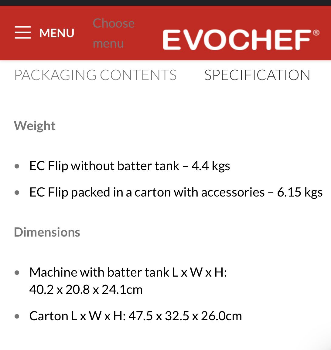 Dosa Maker - EvoChef