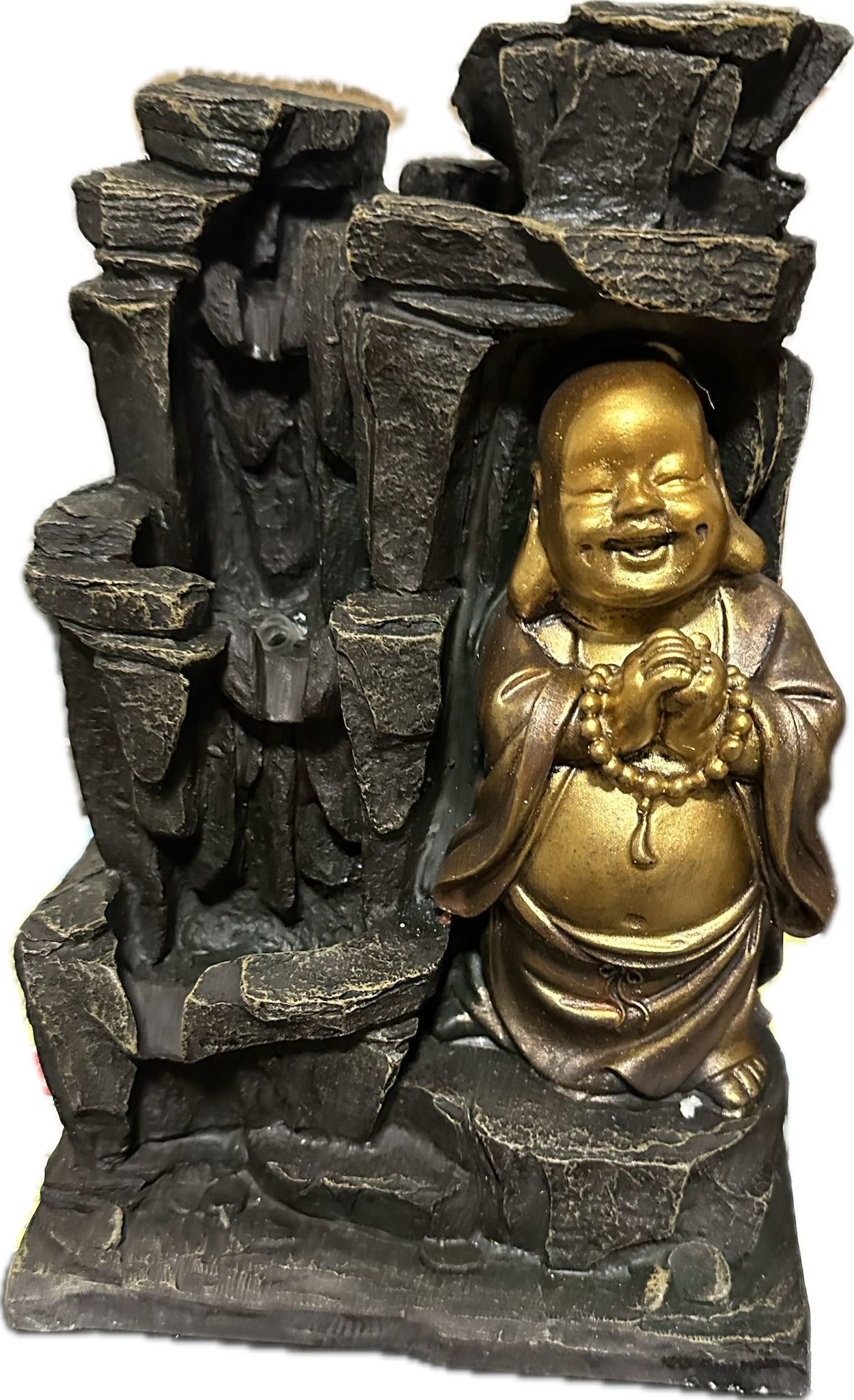 Praying Buddha - Water Fountain