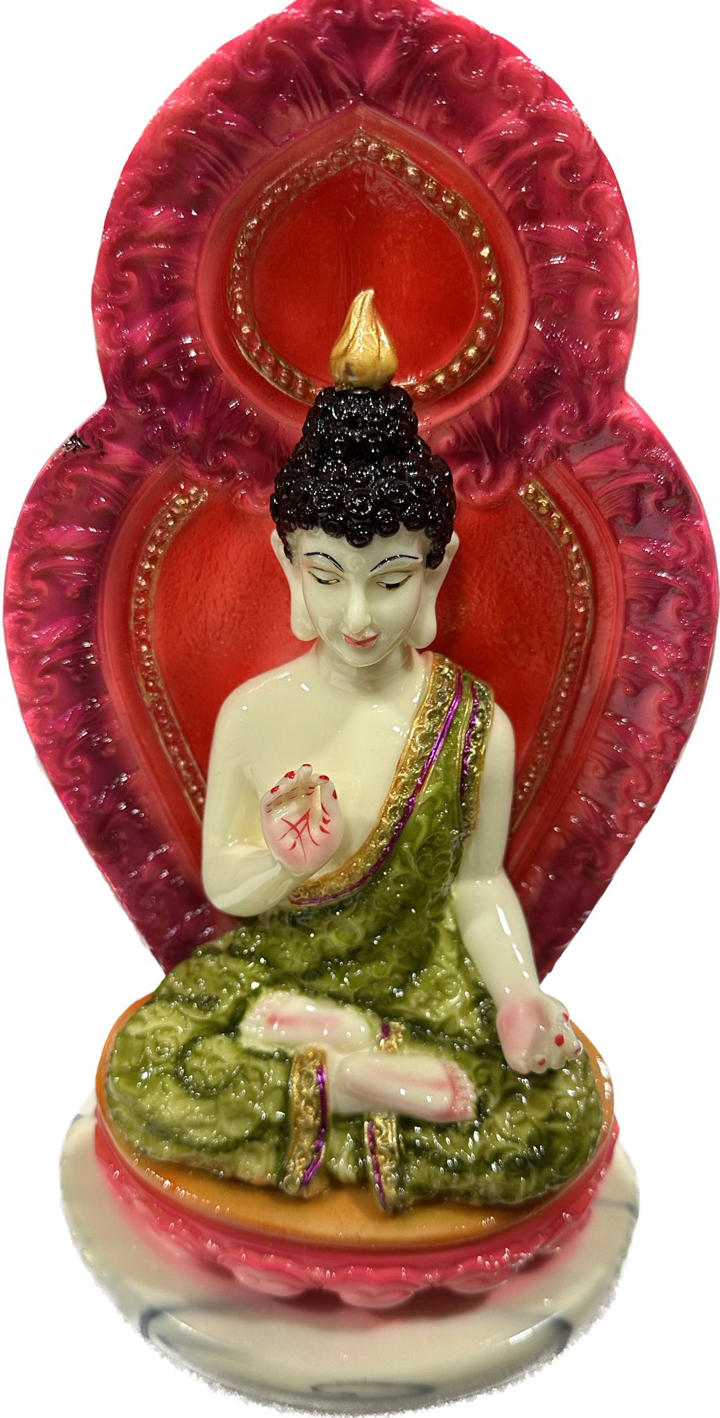 Buddha Sitting on a Lamp