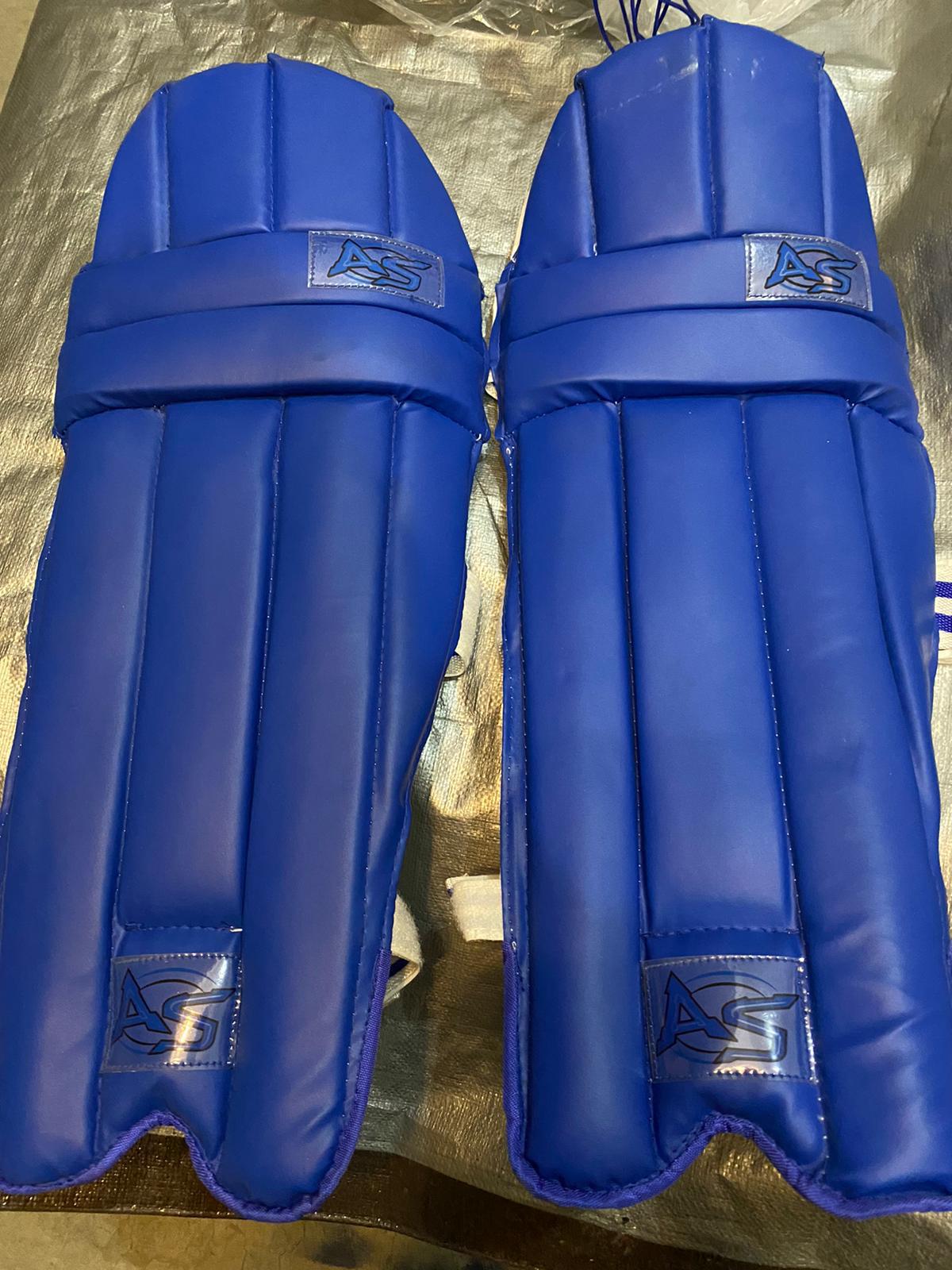 AS Blue Batting Pads