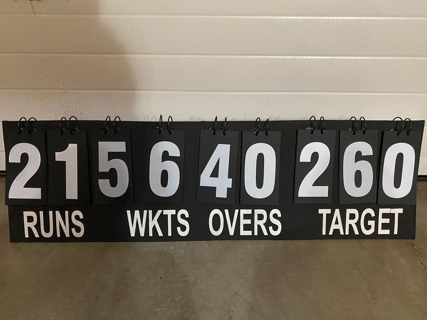 Cricket Portable Scoreboard with Bag