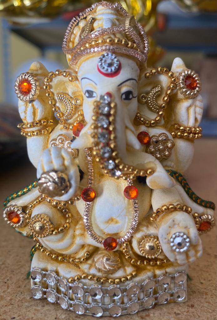 Ganesha - Stone Border