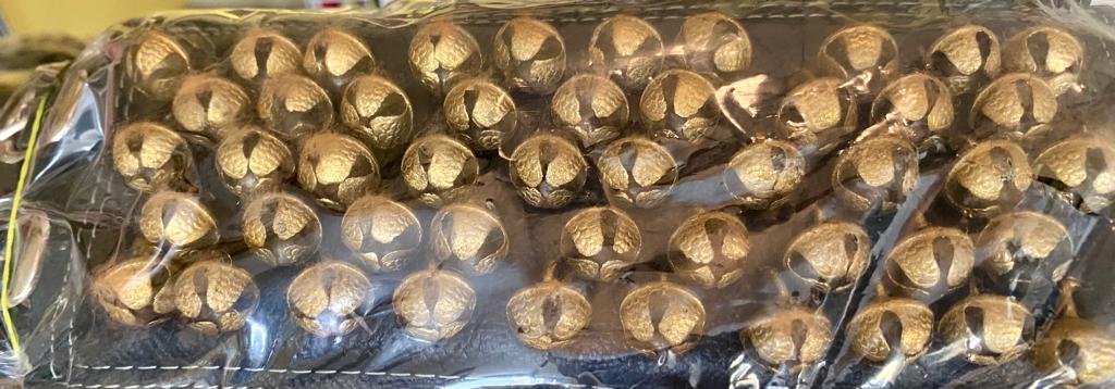 Ghungroo-Leather 5 Rows (Bharathanatya Chalangai)