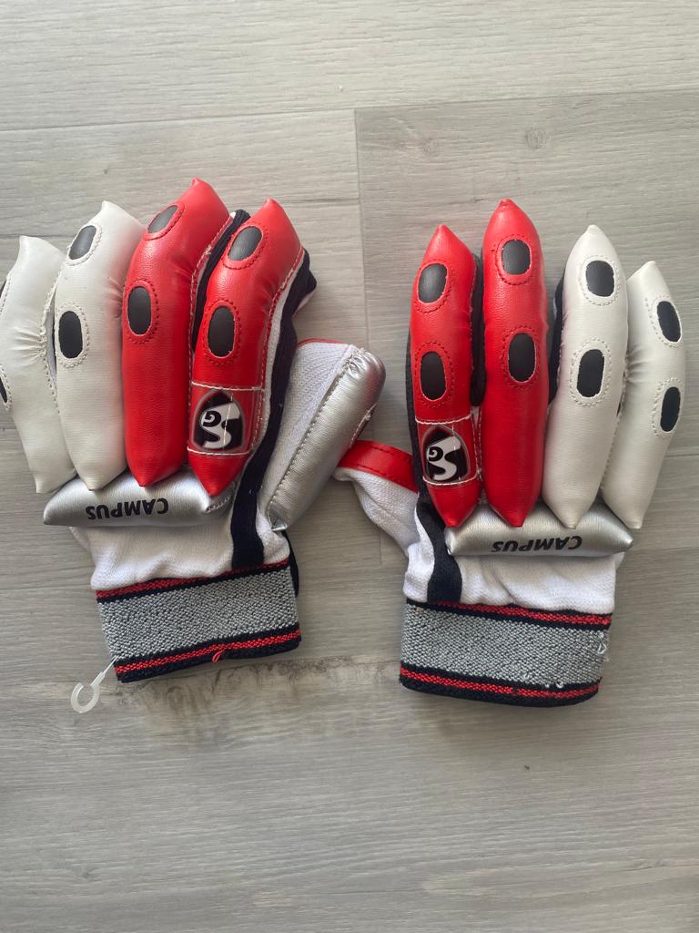 SG Campus Left Handed Batting Gloves