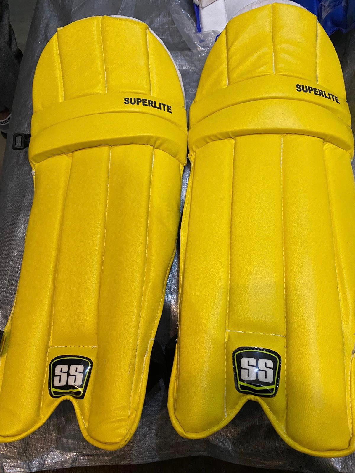 SS Yellow Batting Pads