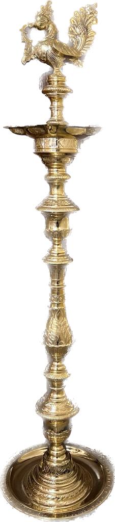 Brass Annam Pooja Lamp - Vilaku