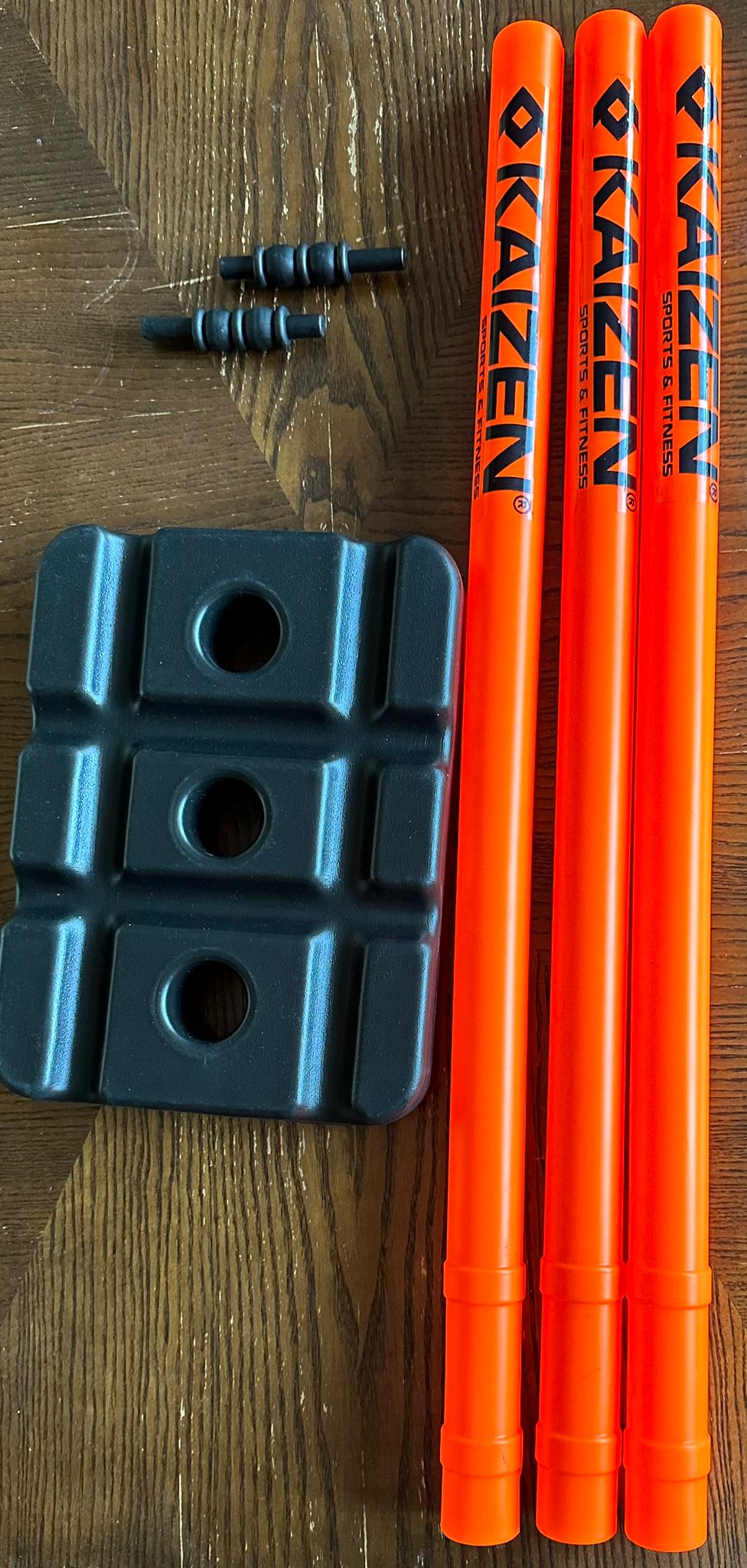 Kaizen Plastic Stumps with Base and Bails