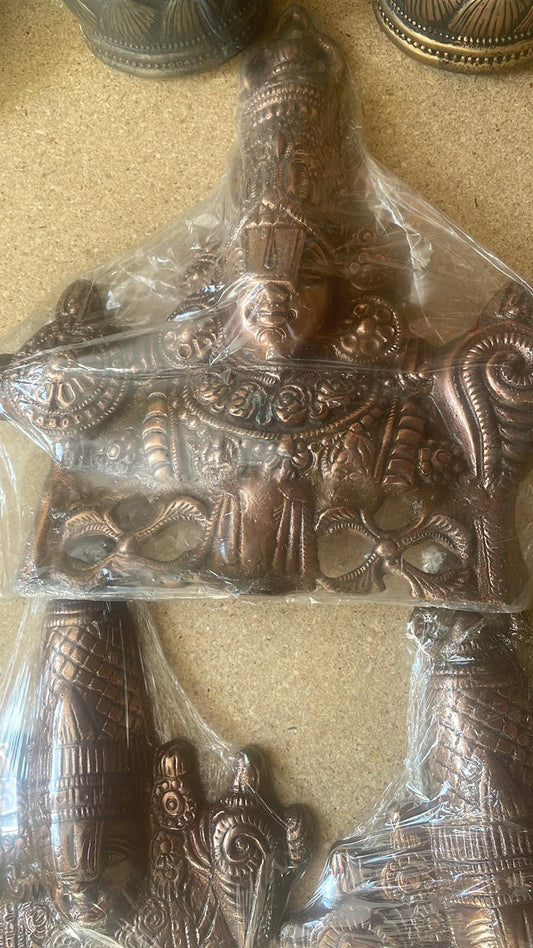Brass Door Hanging - Perumal