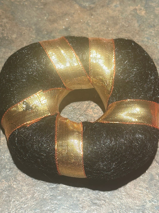 Bun Kondai for Bharathanatyam