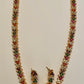 Necklace Set/Earrings - Navarathnam Haram