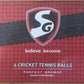 SG Spark Hard Cricket Tennis Ball
