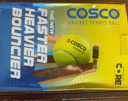 Cosco Cricket Tennis Ball